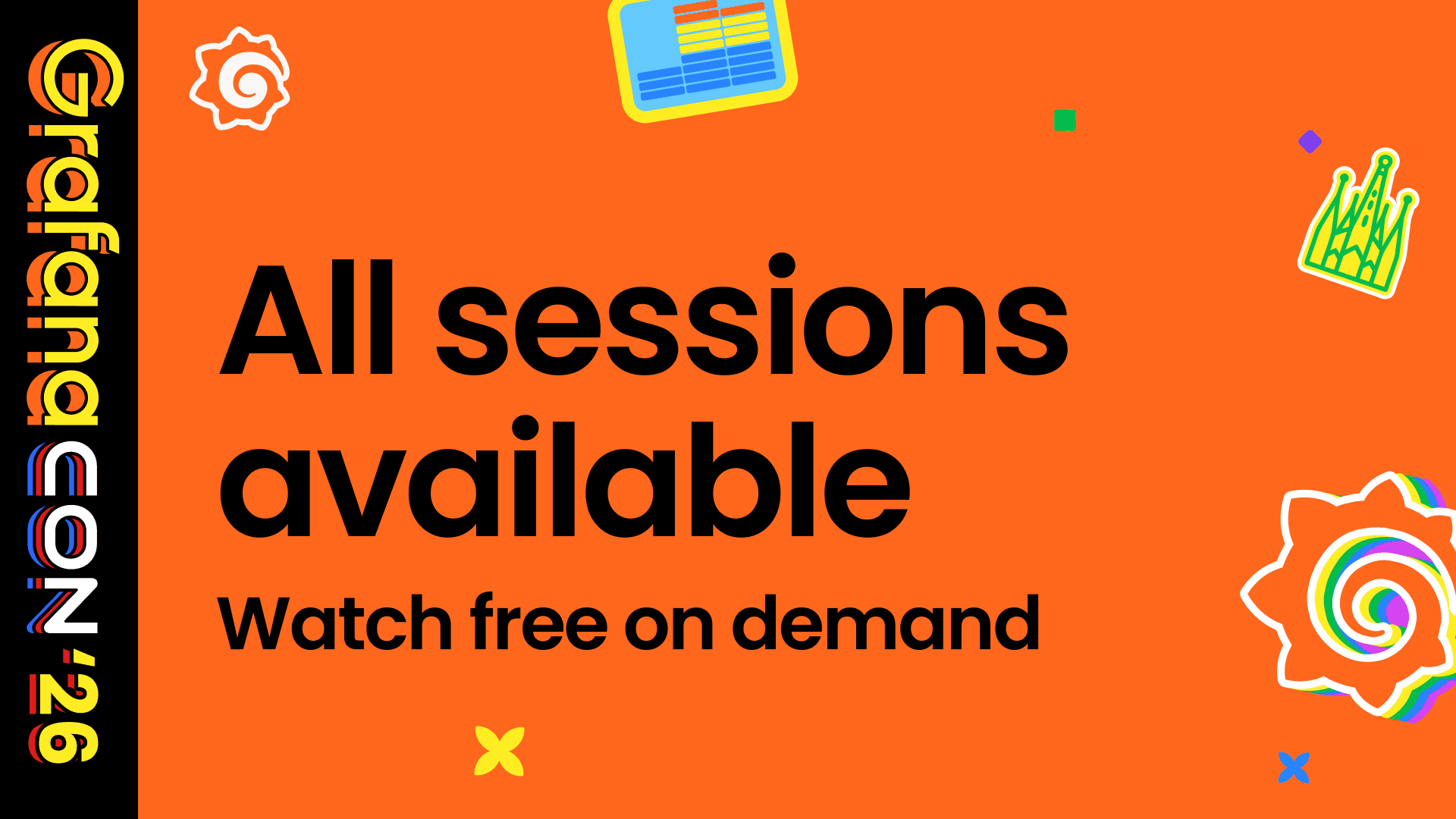 GrafanaCON 2026: On-demand sessions are now available