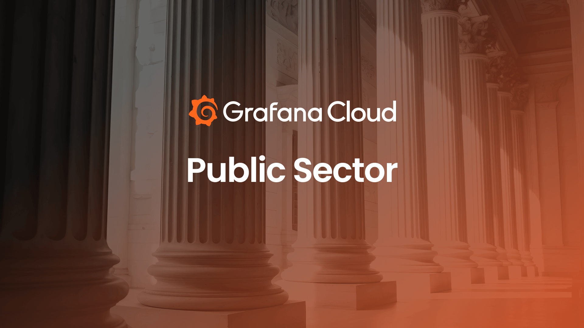 Public sector — Grafana observability for public sector