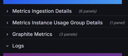 Grafana Cloud UI