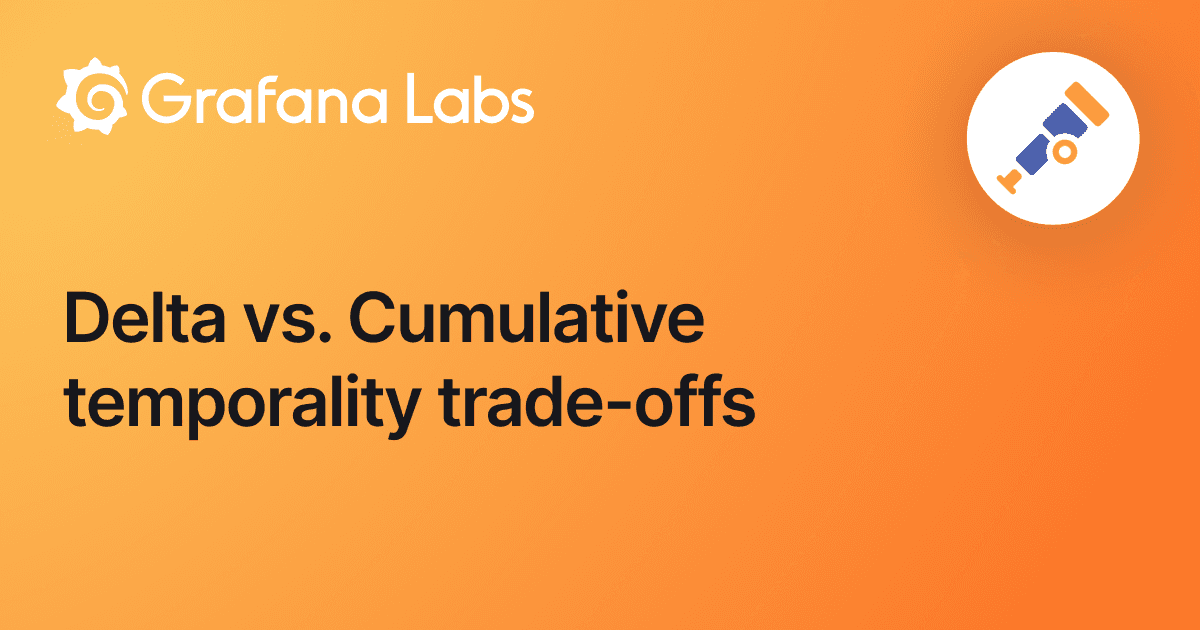 OpenTelemetry metrics: A guide to Delta vs. Cumulative temporality trade-offs