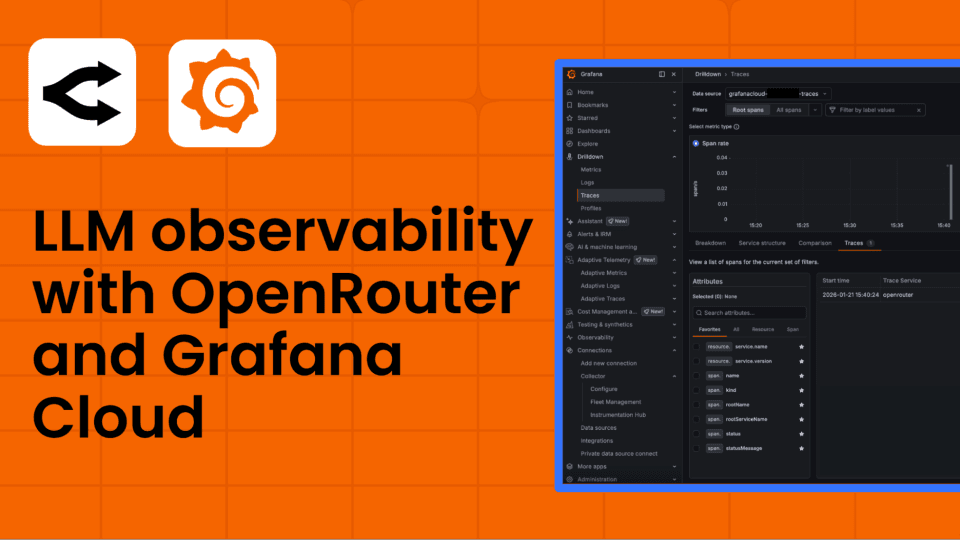 How OpenRouter and Grafana Cloud bring observability to LLM-powered applications