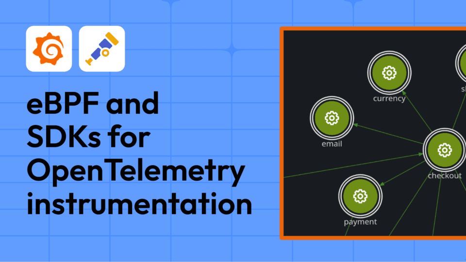 Why OpenTelemetry instrumentation needs both eBPF and SDKs