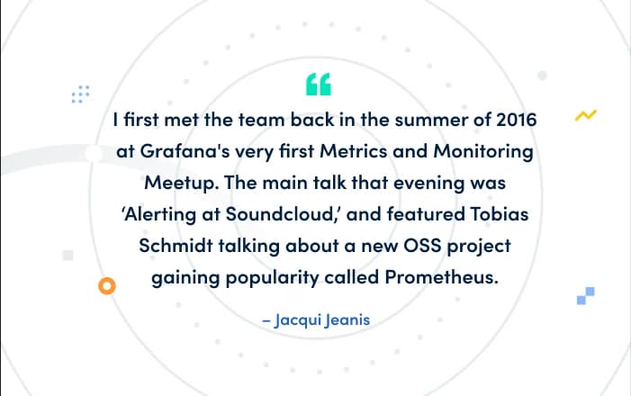 Meet the Grafana Labs team: Jacqui Jeanis, account executive for Grafana Enterprise