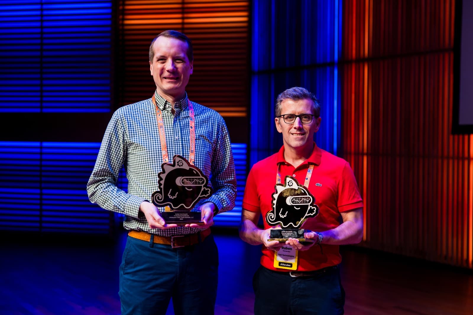 A photo of the 2024 Golden Grot Awards winners.