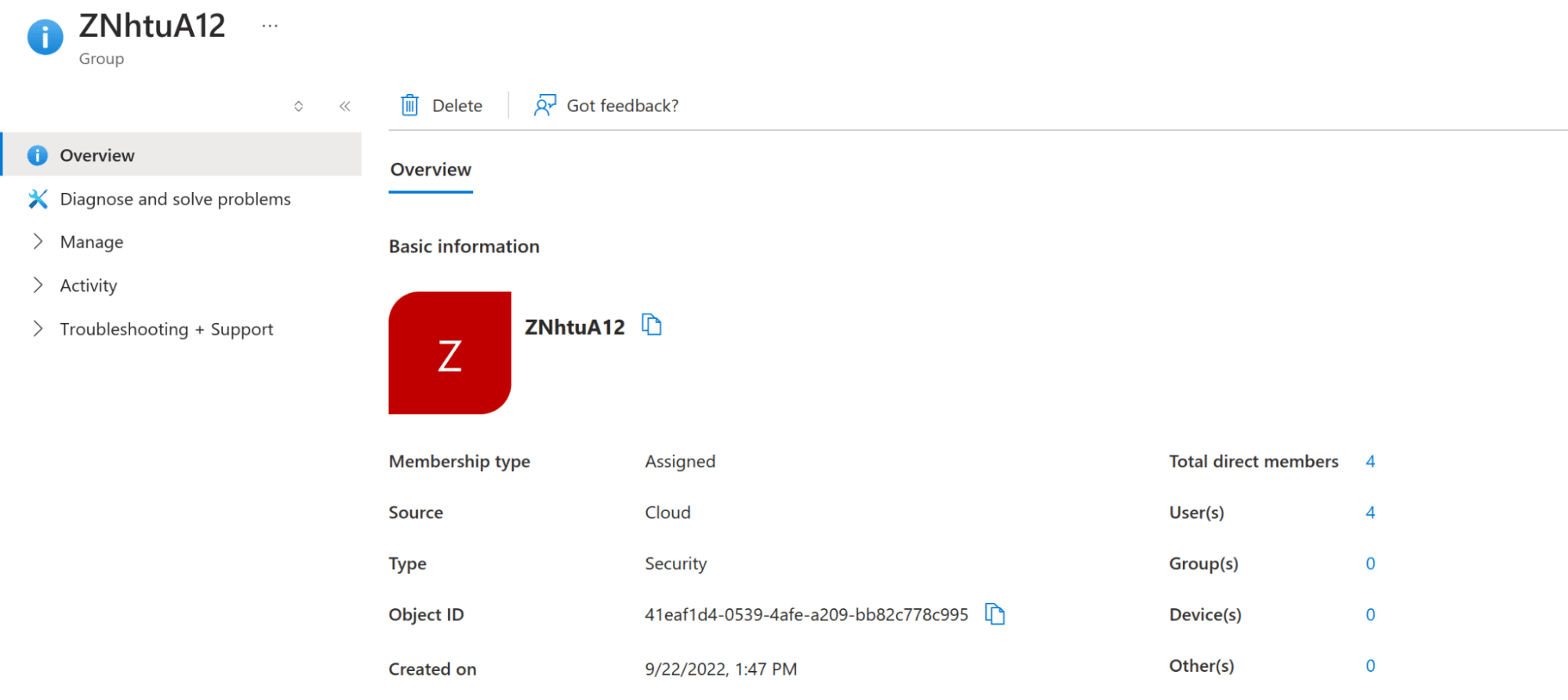Entra ID UI