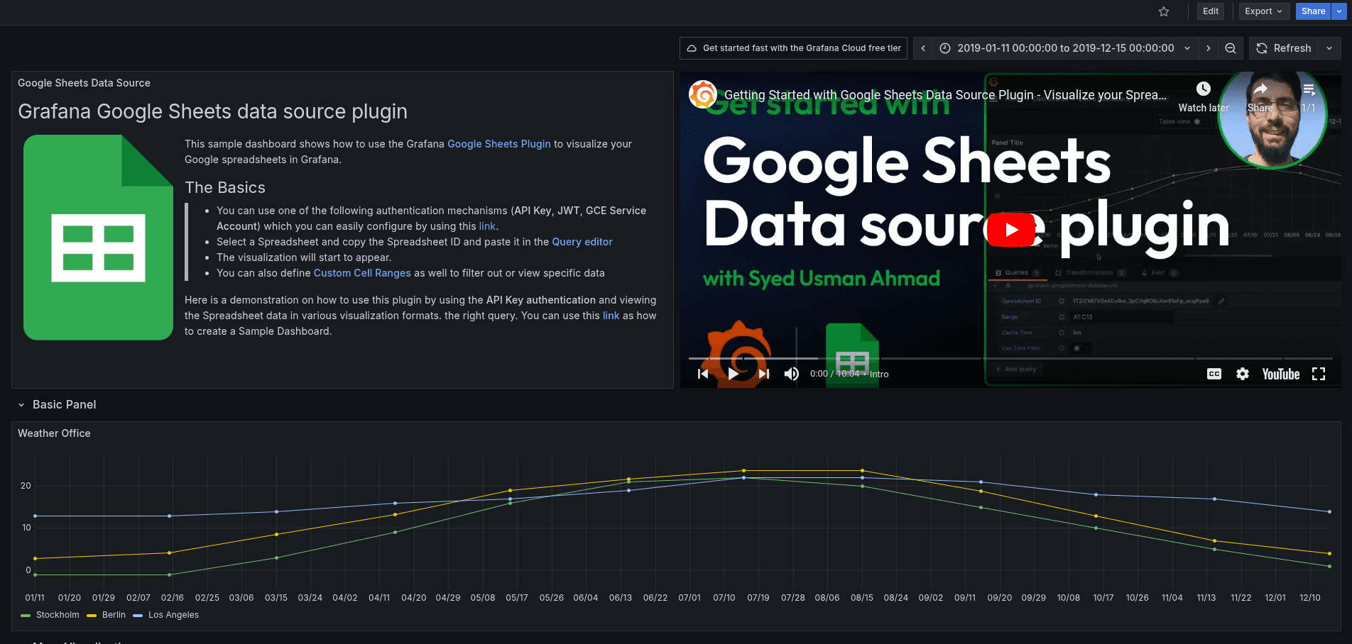 A screenshot of Google Play resources.