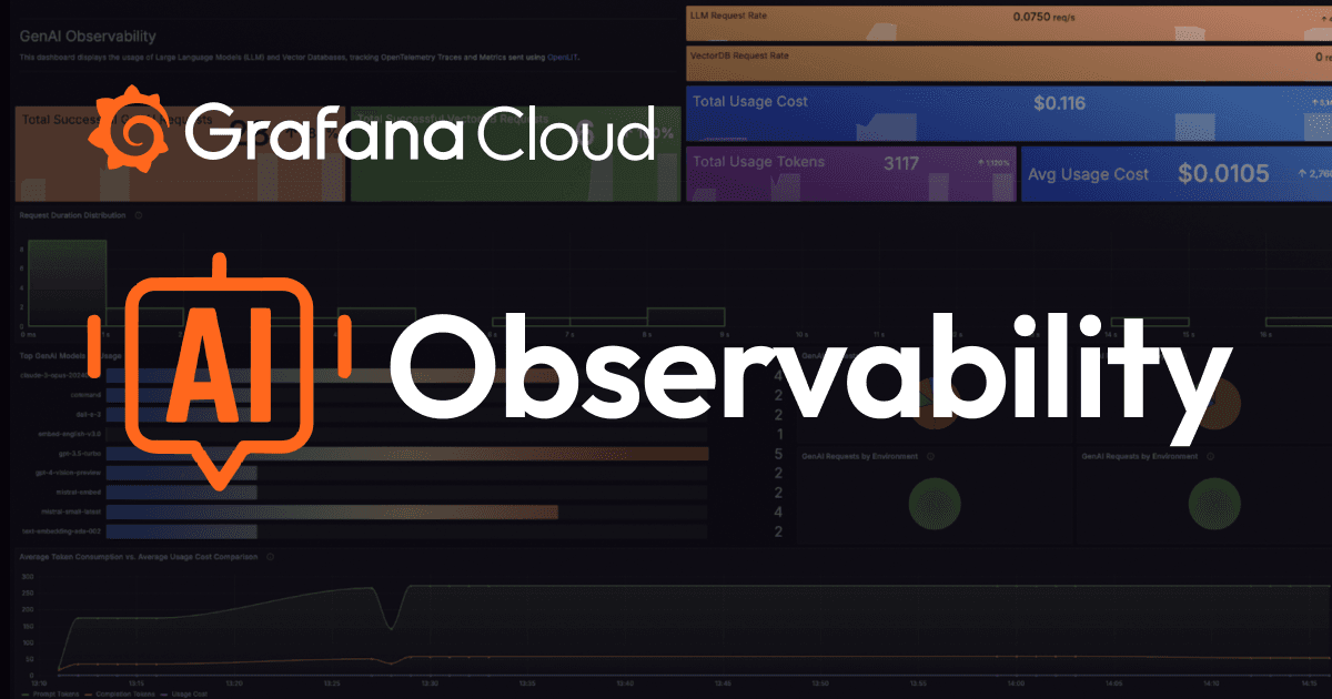 Monitor your generative AI app with the AI Observability solution in Grafana Cloud