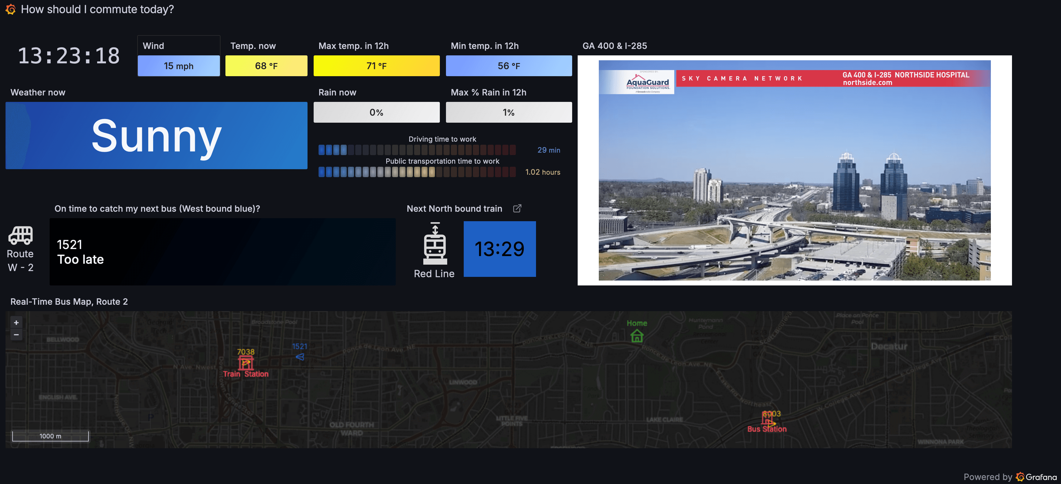 A screenshot of Ruben's dashboard
