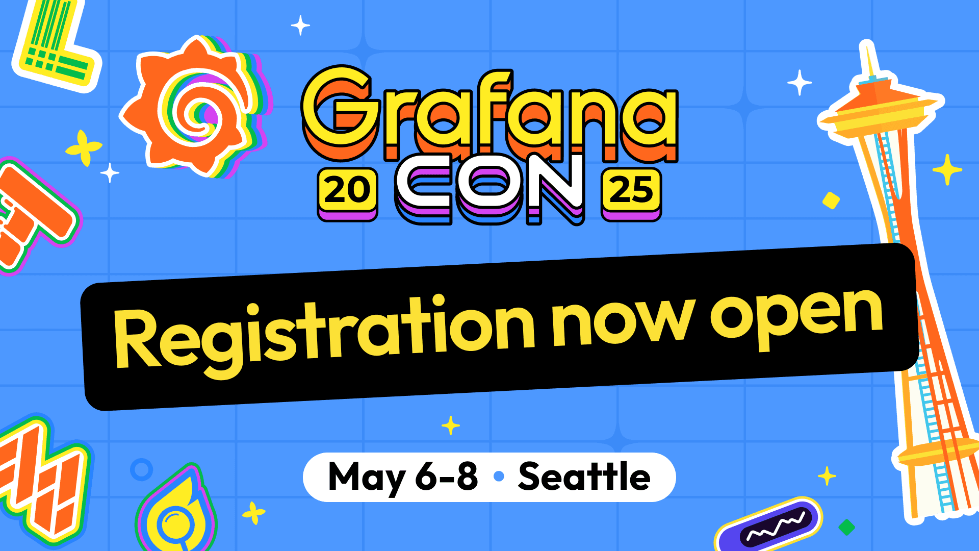 GrafanaCON 2025: Register today for our biggest community event of the year!