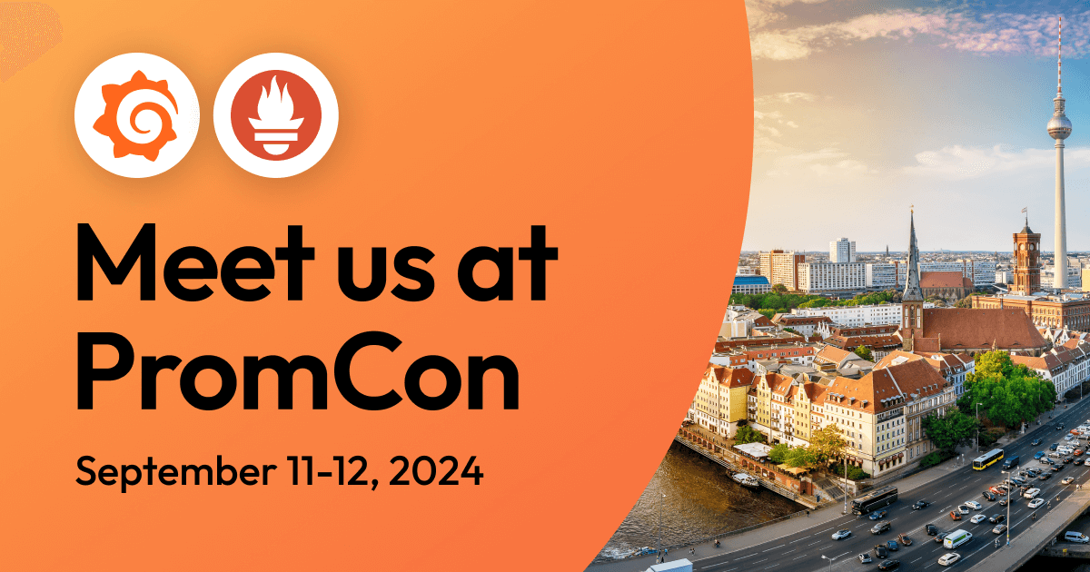 Grafana Labs at PromCon: Prometheus 3.0, OpenTelemetry, native histograms, and more!