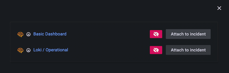 Screenshot of Suggestbot in Grafana Incident.