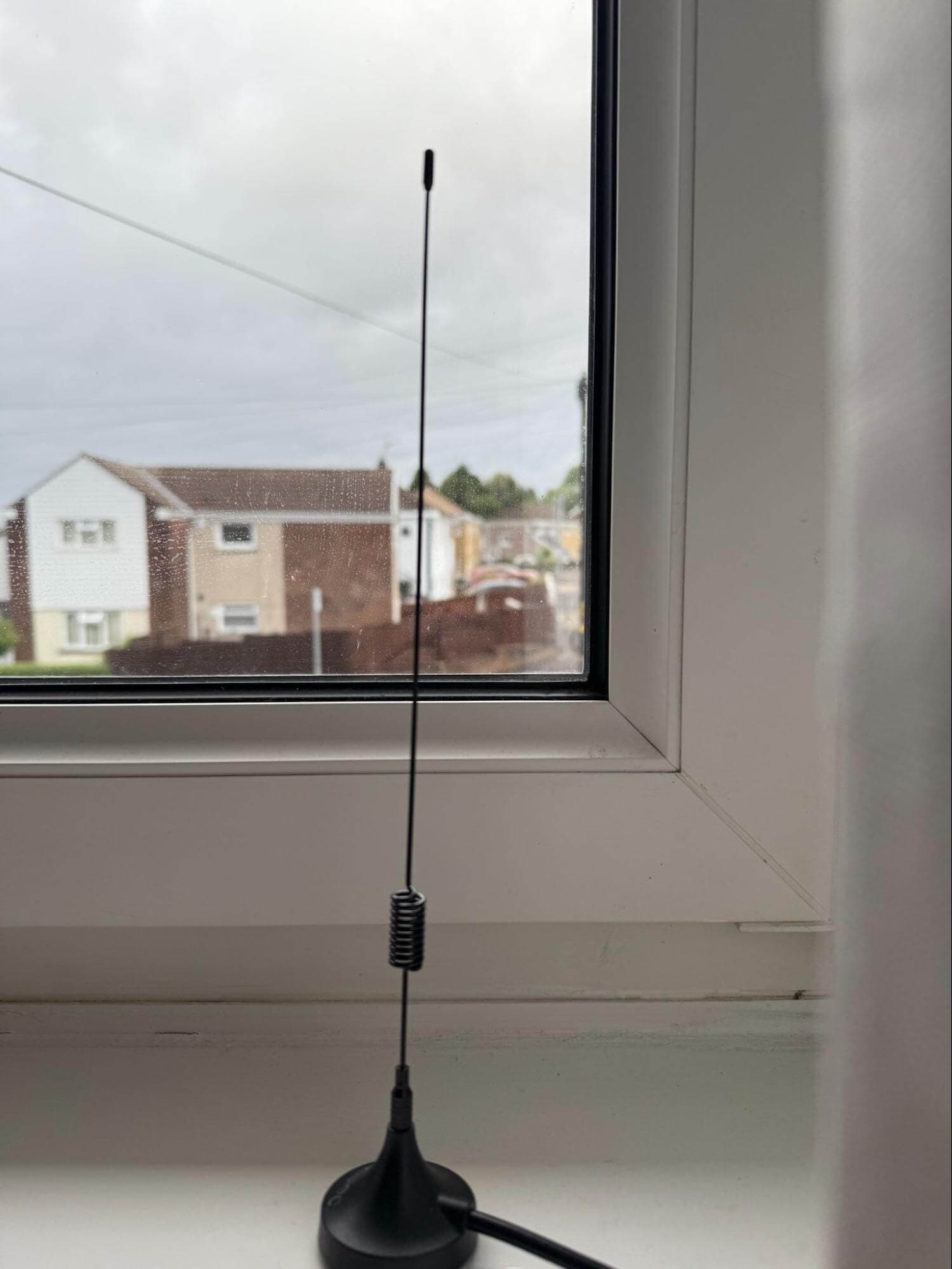 Aerial connected to Flightaware USB SDR