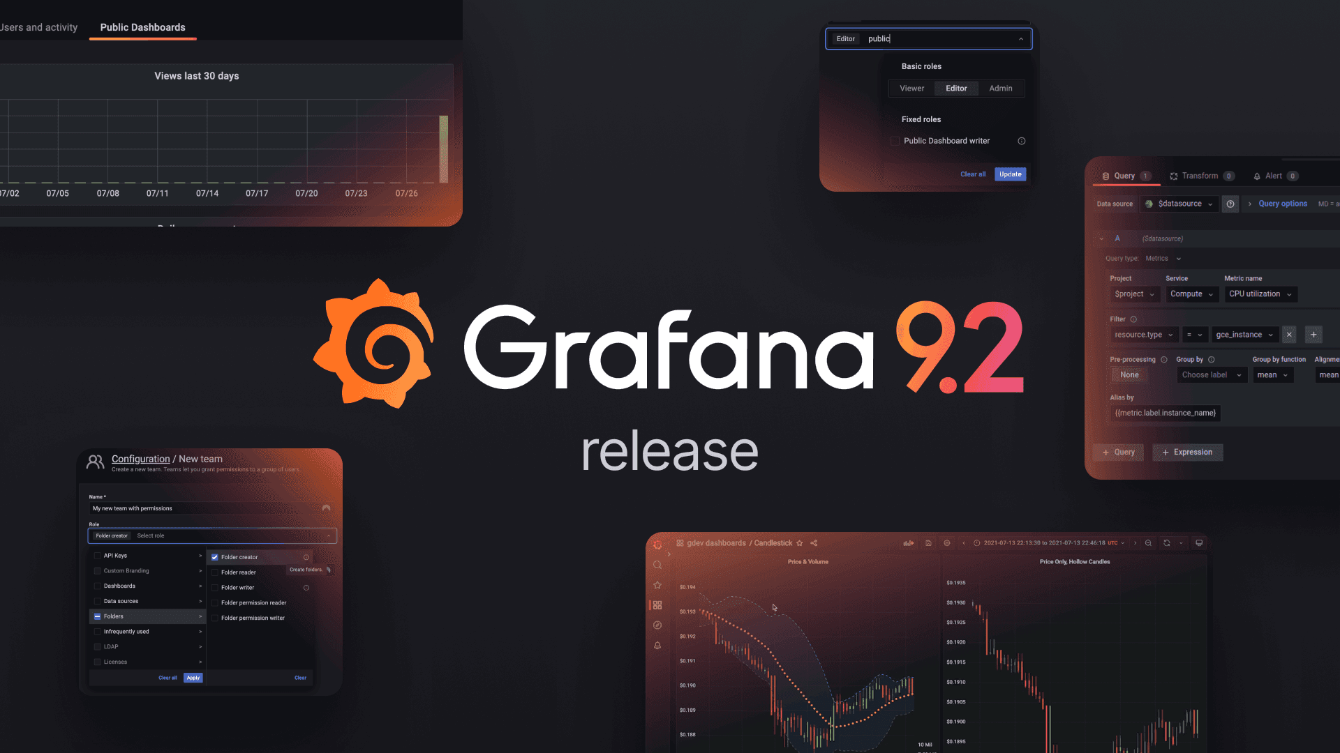 Grafana 9.2 release: New Grafana panel help options, Grafana oauth updates, simplified variable editor for Grafana Loki, and more!