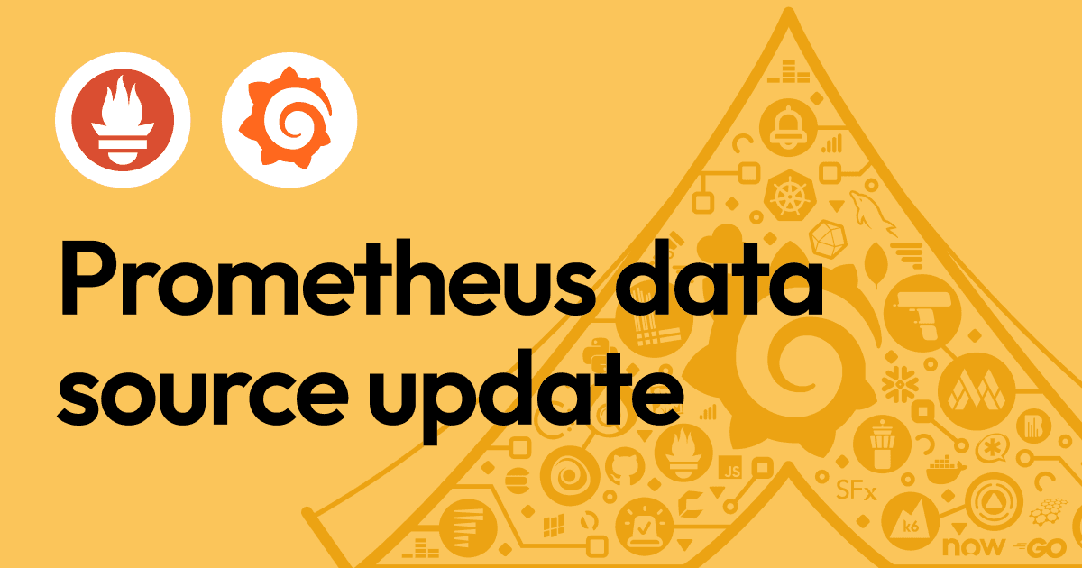 Prometheus data source update: Redefining our big tent philosophy