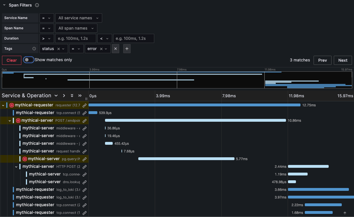 What’s new in distributed trace visualization in Grafana