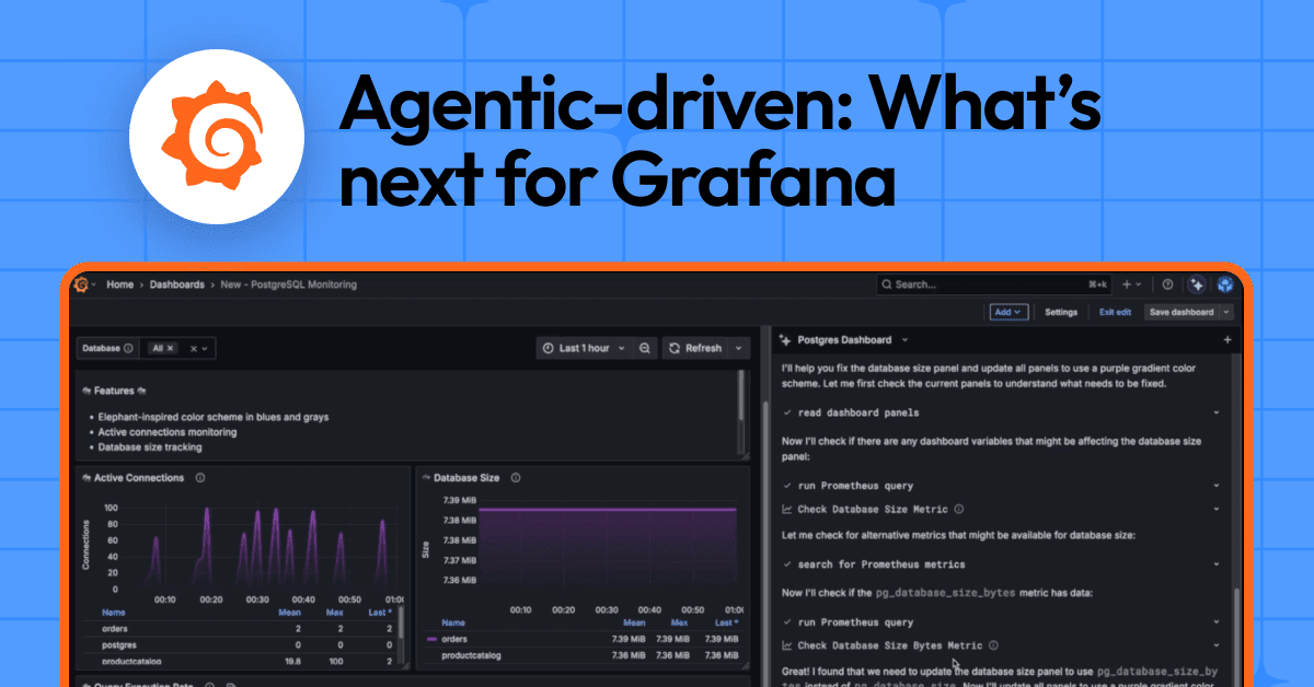 Going beyond AI chat response: How we’re building an agentic system to drive Grafana