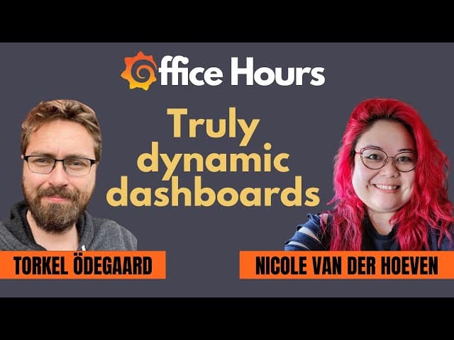 New in Grafana 10: Grafana Scenes for building dynamic dashboarding experiences