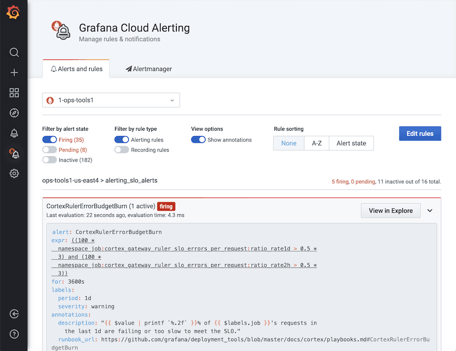 Introducing Prometheus-style alerting for Grafana Cloud