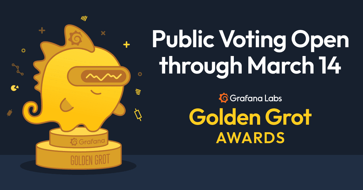 The Golden Grot Awards need you: Vote for your favorite dashboard today!