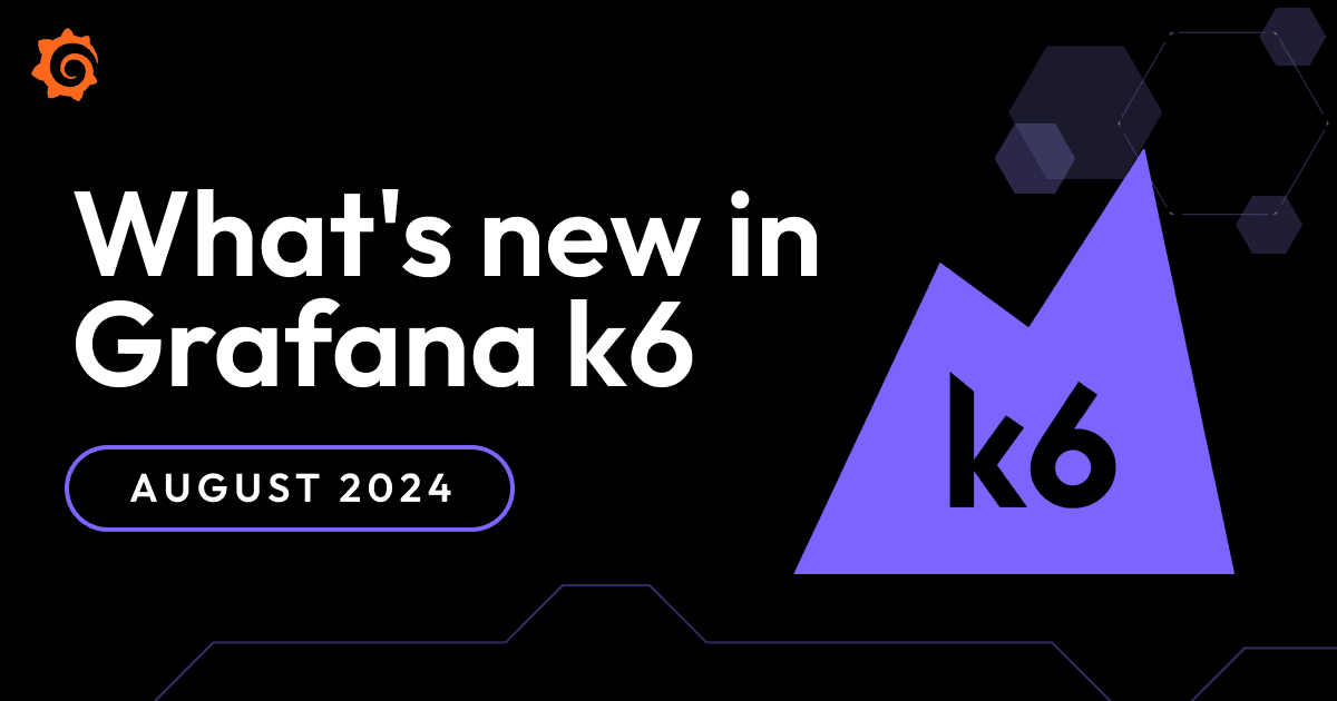 New Grafana k6 features: TypeScript support, async APIs for browser, and more
