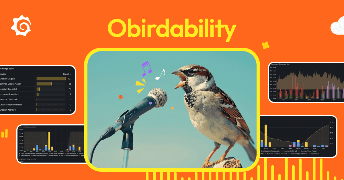 Obirdability: How to build an observability system for bird songs 🎶
