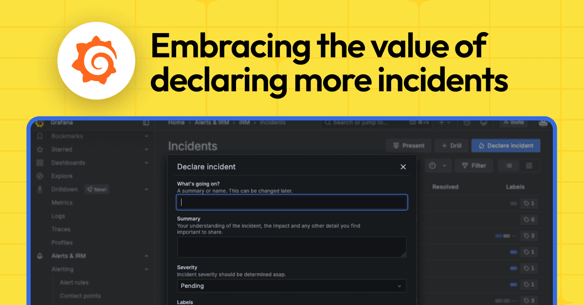 Why you should embrace more incidents (seriously!)