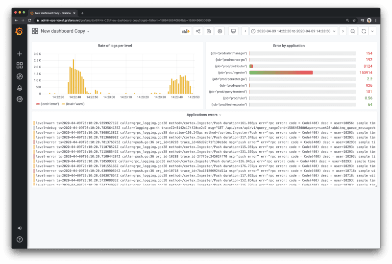 Loki quick tip: How to use a Loki datasource in your Grafana dashboard