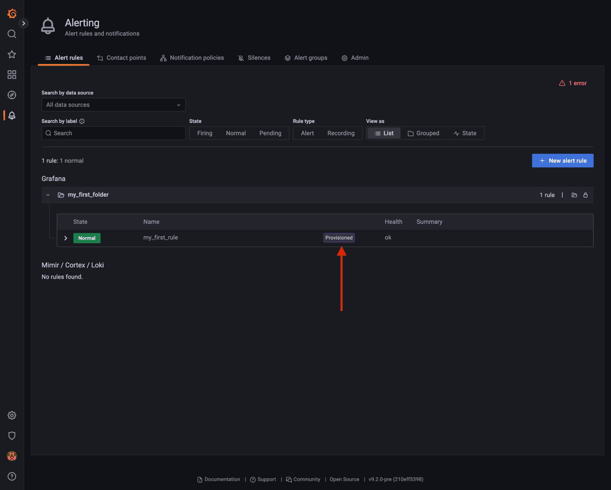 New in Grafana Alerting: File provisioning