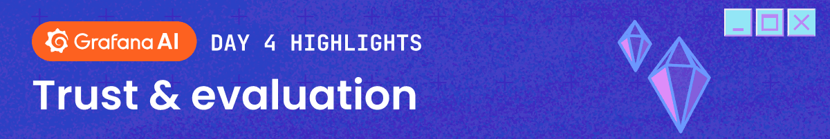 Banner image which reads mentions Day 4, which cites trust and evaluation