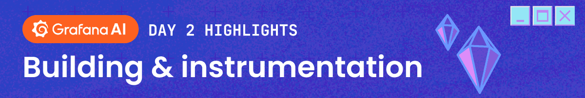 Banner image which reads mentions Day 2, which cites building and instrumentation