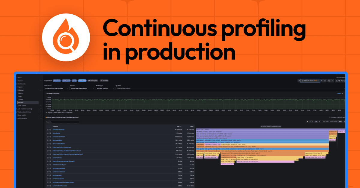 Continuous profiling in production: A real-world example to measure benefits and costs