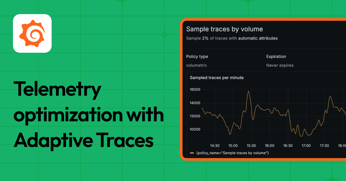 How volumetric sampling makes the most of your trace budget in Grafana Cloud