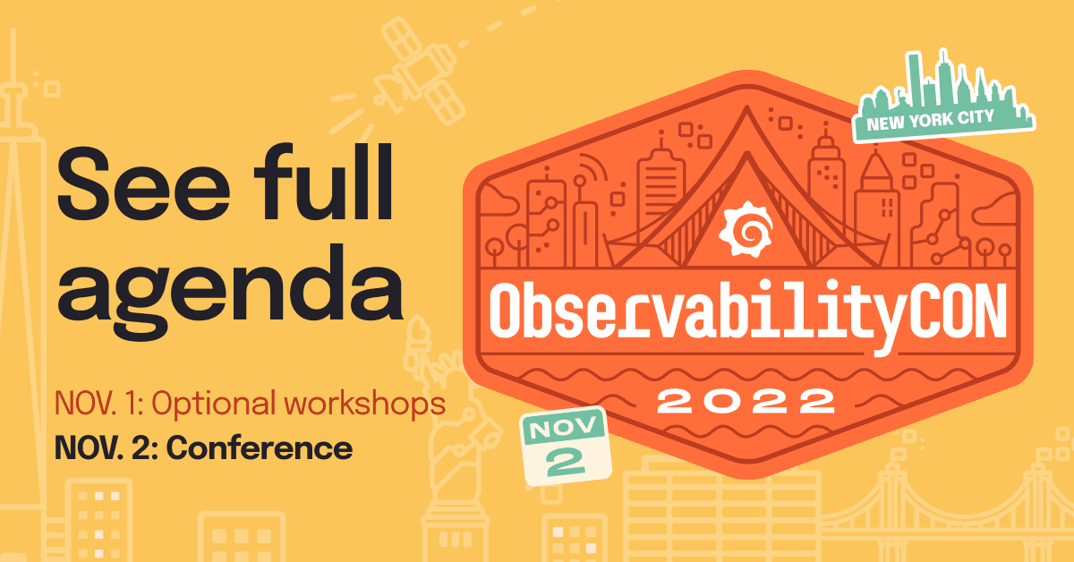 ObservabilityCON 2022: Registration and agenda are live!