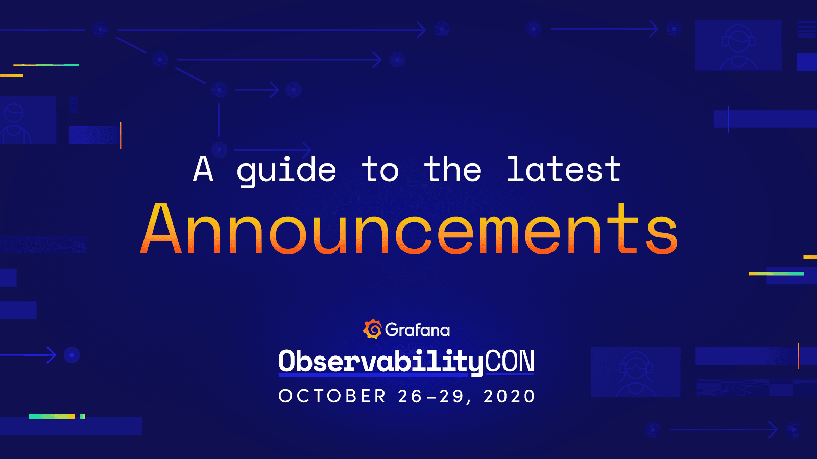 ObservabilityCON 2020: Your guide to the newest announcements from Grafana Labs