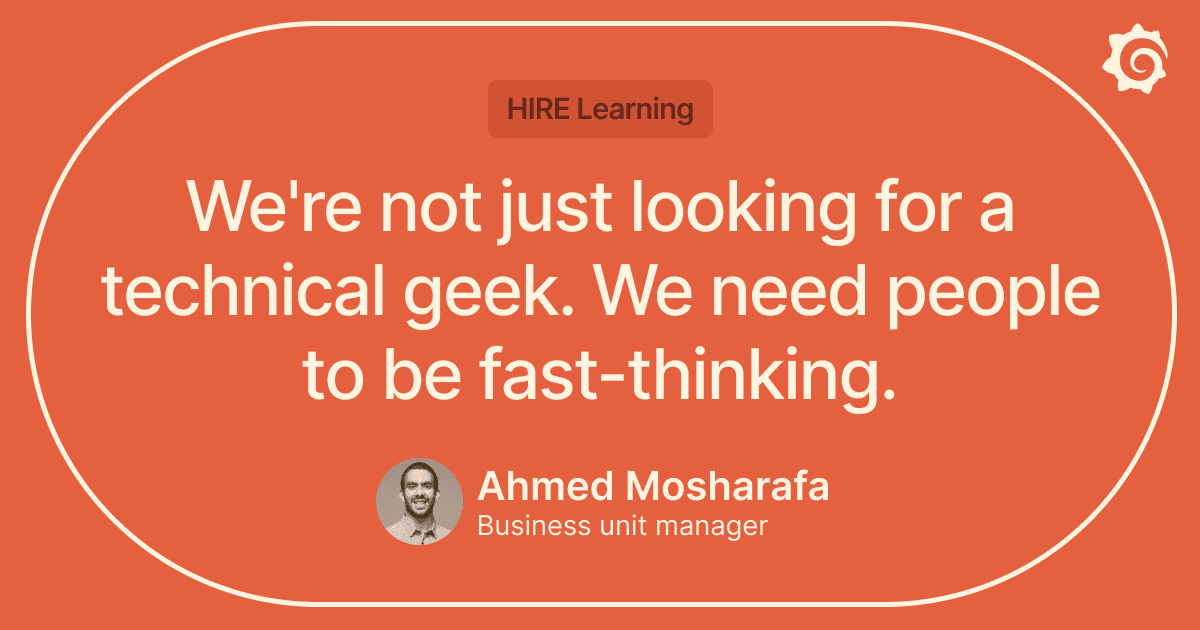 HIRE Learning with Machine Learning Reply: “Open conversation, open feedback, and an open-door policy”