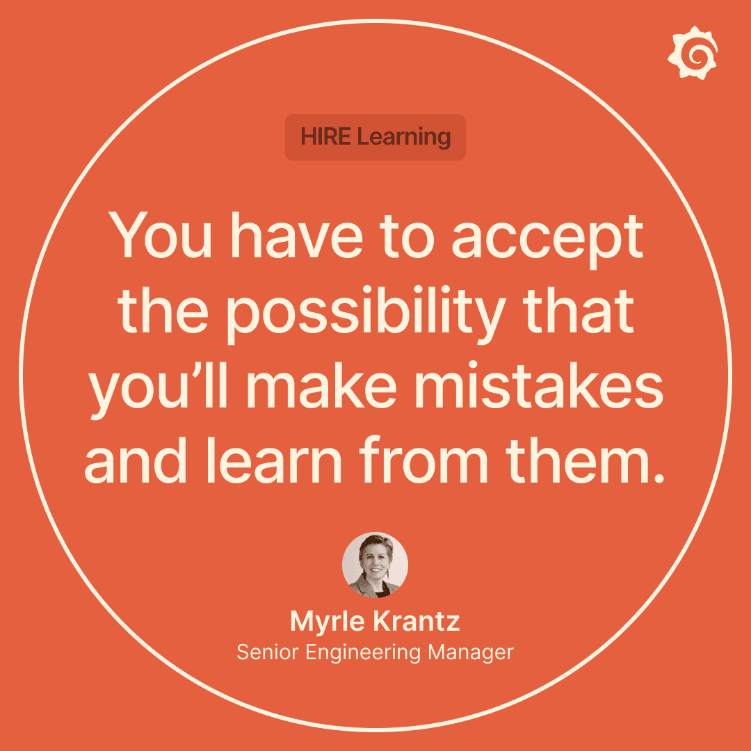 HIRE Learning with Grafana Labs Senior Engineering Manager Myrle Krantz