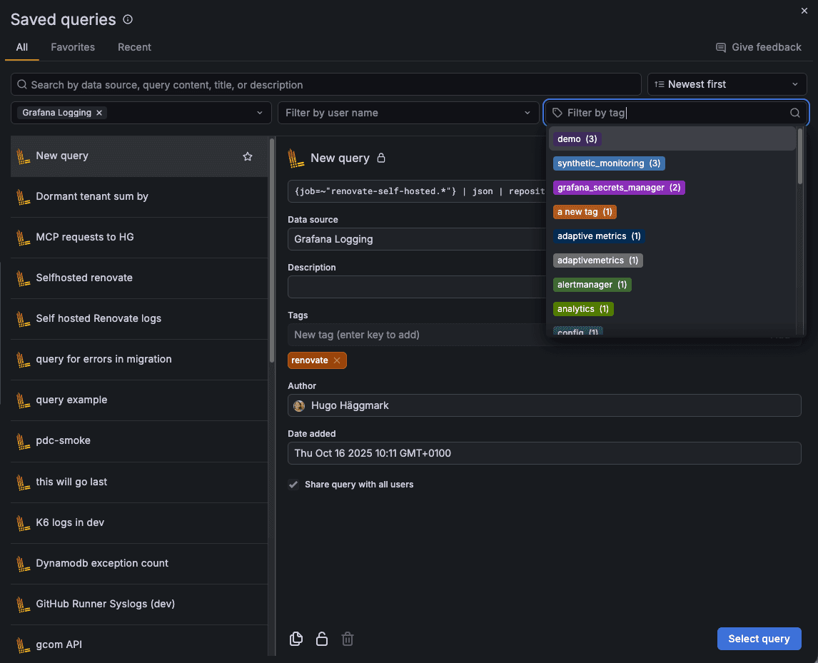 Faster, more collaborative data exploration: Introducing saved queries ...