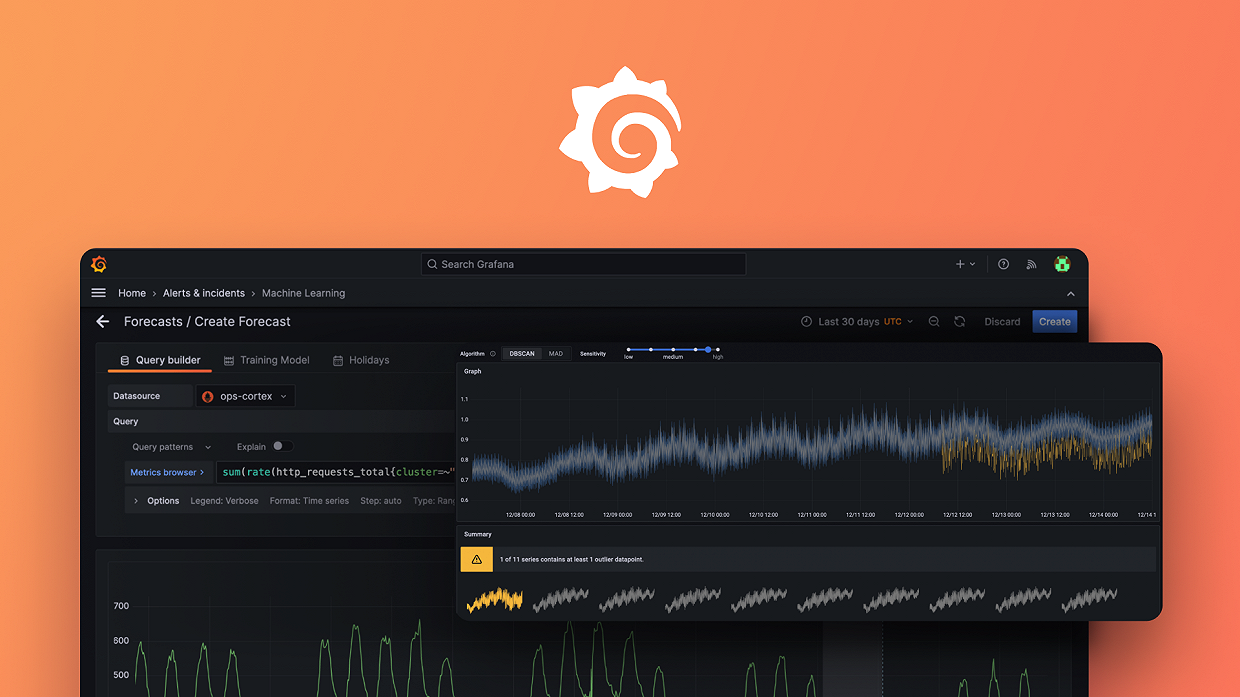 Advanced alerting with Grafana Machine Learning | Grafana Labs