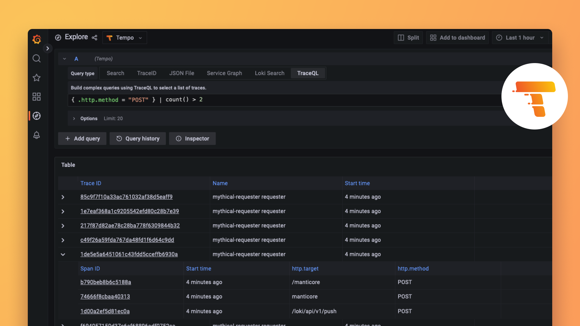 Getting started with Grafana Tempo and TraceQL