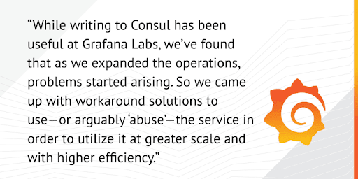 How We’re (Ab)using Hashicorp’s Consul at Grafana Labs