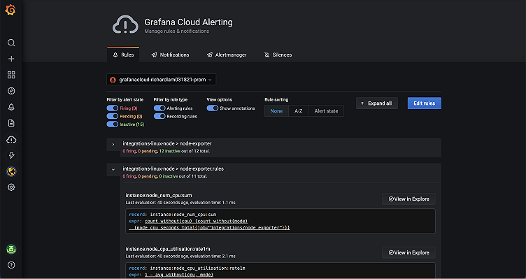 What’s new in Grafana Cloud for March 2021: improvements to alerting, synthetic monitoring, and more