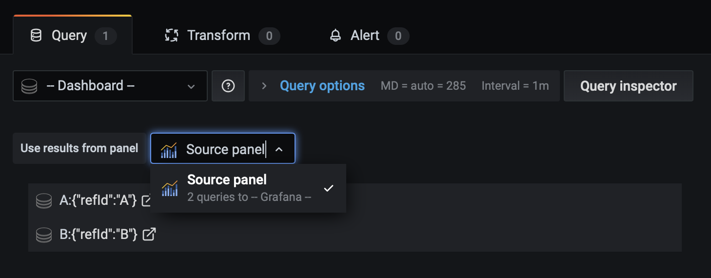 How to use stat values without new querry - Grafana - Grafana Labs ...