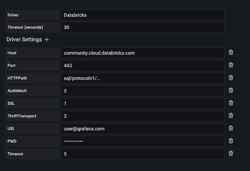 Screenshot showing how to add a new Sqlyze plugin to Databricks