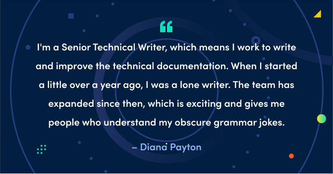 Meet the Grafana Labs team: Diana Payton, Senior Technical Writer