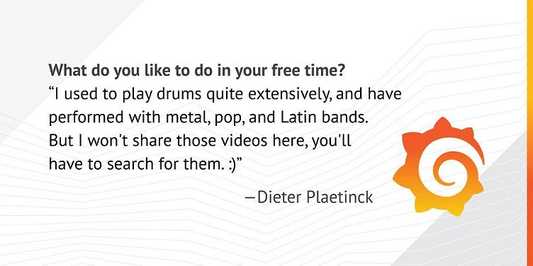 Meet the Grafana Labs Team: Dieter Plaetinck