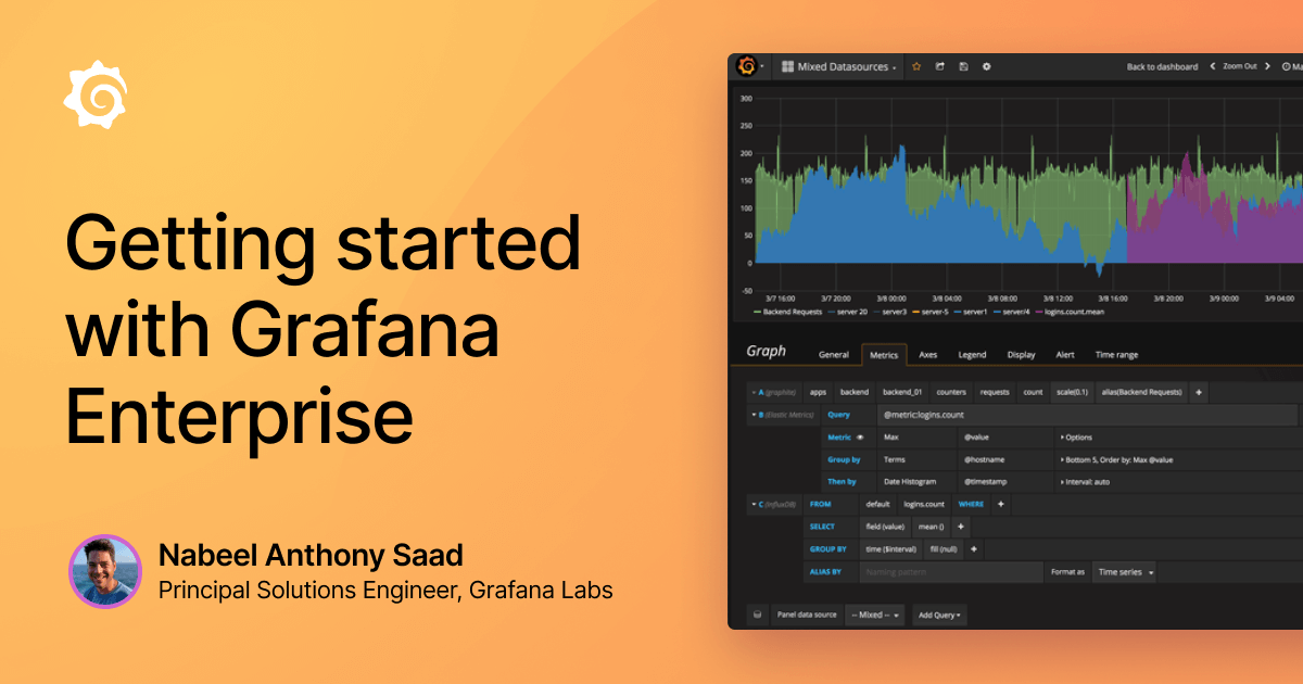 Getting started with Grafana Enterprise & observability