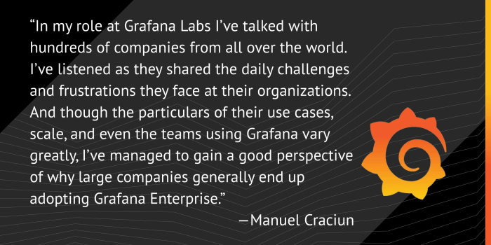 6 Reasons Why the Largest Companies in the World Are Adopting Grafana Enterprise