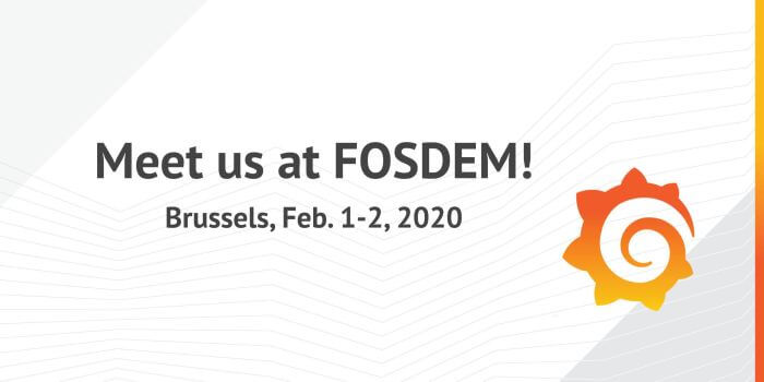 Meet Us at FOSDEM!