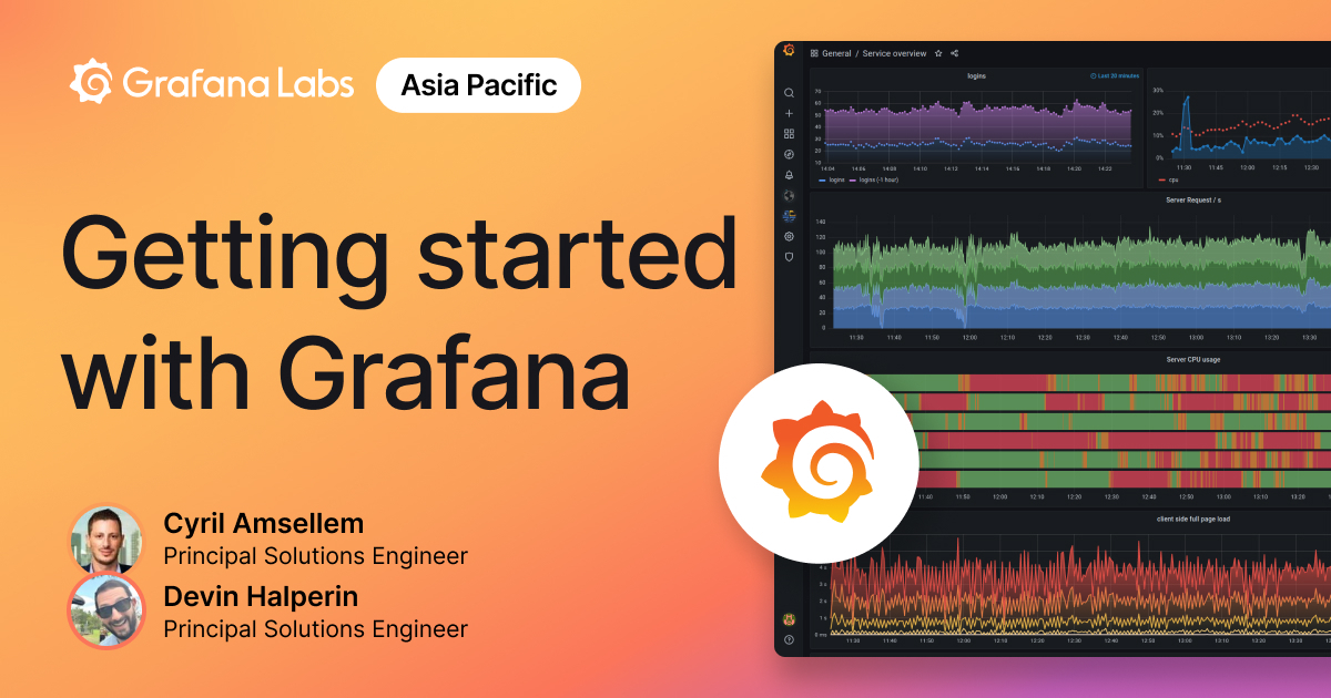 Getting started with Grafana (APAC timezone)