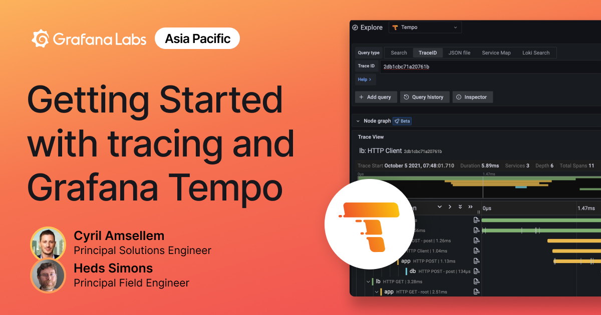 Getting started with tracing and Grafana Tempo (APAC timezone)